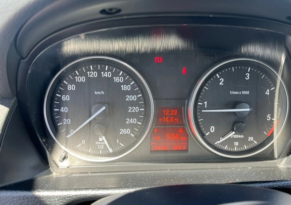 BMW X1 cena 39900 przebieg: 206023, rok produkcji 2012 z Działoszyce małe 211
